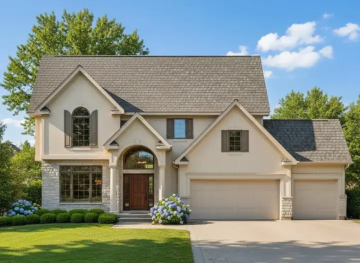 Traditional house plans 21-435 - front exterior, 2,733 sq ft, 4 bed, 3 bath house plans | Monster House Plans