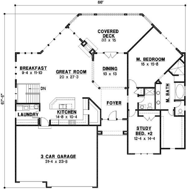 Main Floor Plan: 21-441