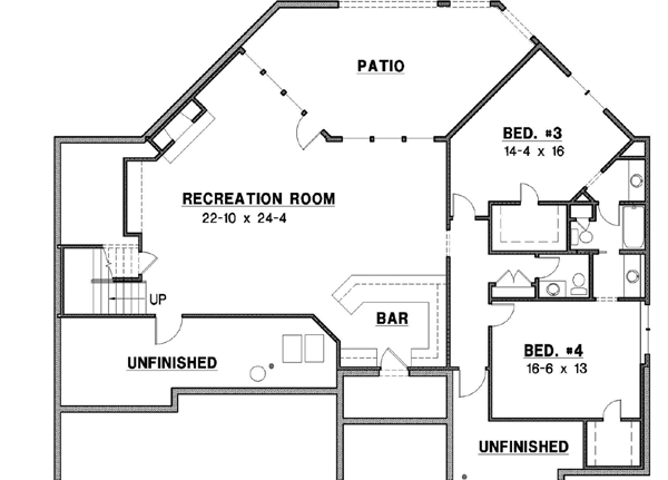 Lower Floor Plan: 21-443
