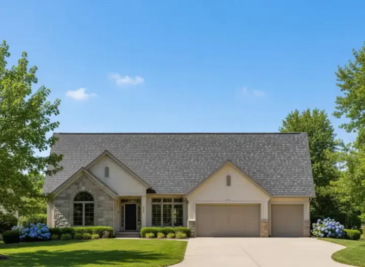 Traditional house plans 21-447 - front exterior, 3,980 sq ft, 4 bed, 4 bath house plans | Monster House Plans