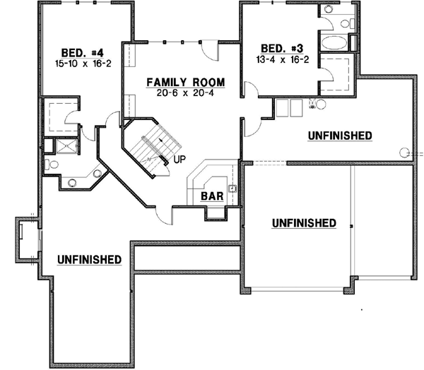 Lower Floor Plan: 21-447