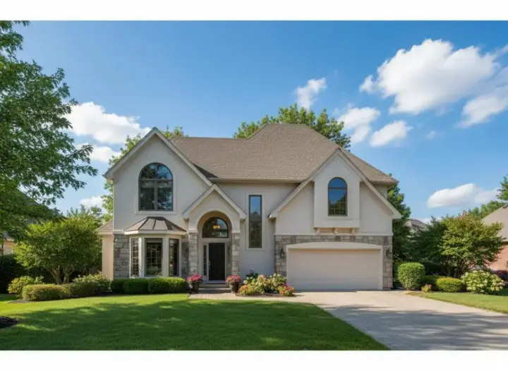 Traditional house plans 21-449 - front exterior, 2,440 sq ft, 4 bed, 3 bath house plans | Monster House Plans