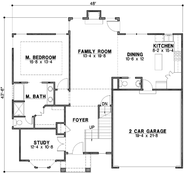 Main Floor Plan: 21-449