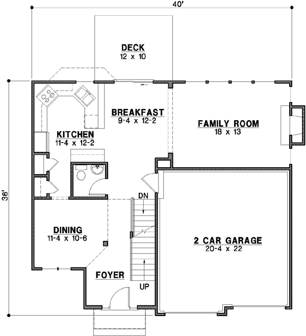 Main Floor Plan: 21-453