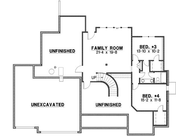 Lower Floor Plan: 21-457