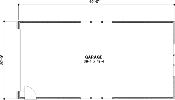 Main Floor Plan: 21-458