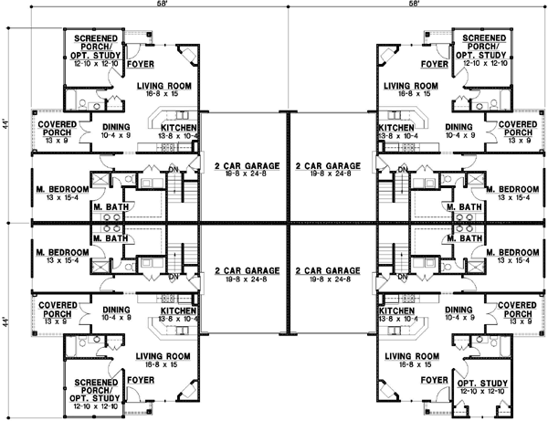 Main Floor Plan: 21-461