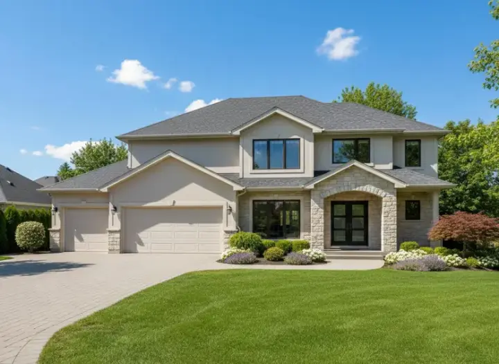 Traditional house plans 21-466 - front exterior, 2,667 sq ft, 4 bed, 3 bath house plans | Monster House Plans
