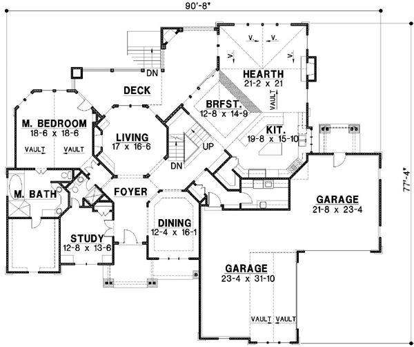 Main Floor Plan: 21-468