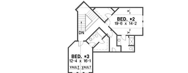 Upper/Second Floor Plan: 21-468