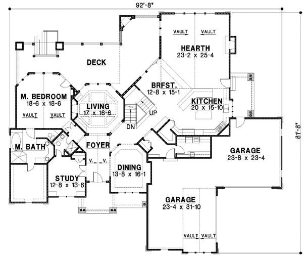 Main Floor Plan: 21-469