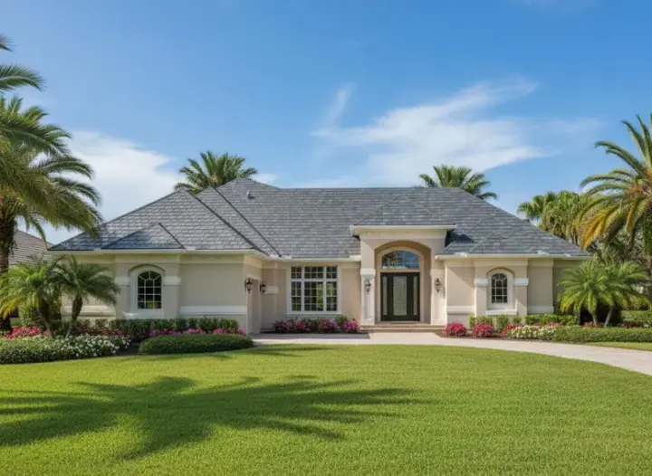 Mediterranean house plans 21-470 - front exterior, 3,766 sq ft, 4 bed, 3 bath house plans | Monster House Plans
