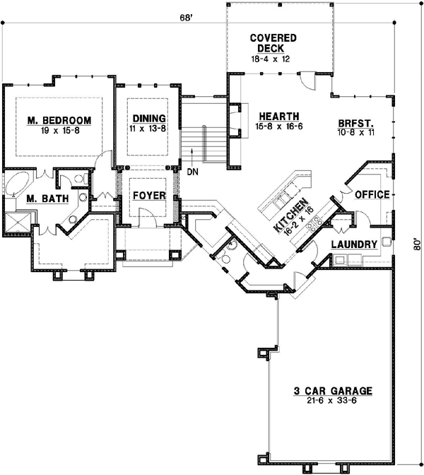 Main Floor Plan: 21-471