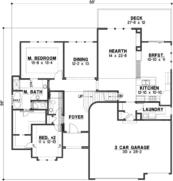 Main Floor Plan: 21-472