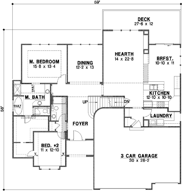 Main Floor Plan: 21-473