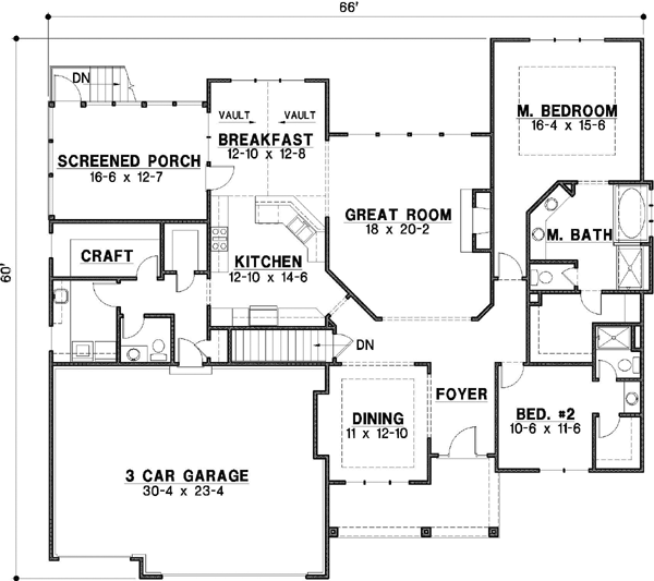 Main Floor Plan: 21-478