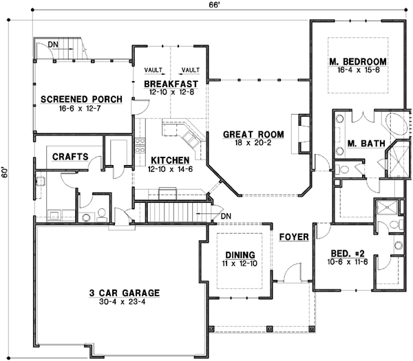 Main Floor Plan: 21-479