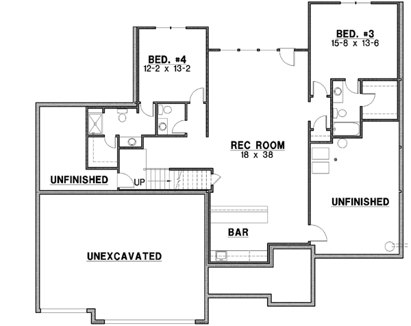 Lower Floor Plan: 21-480