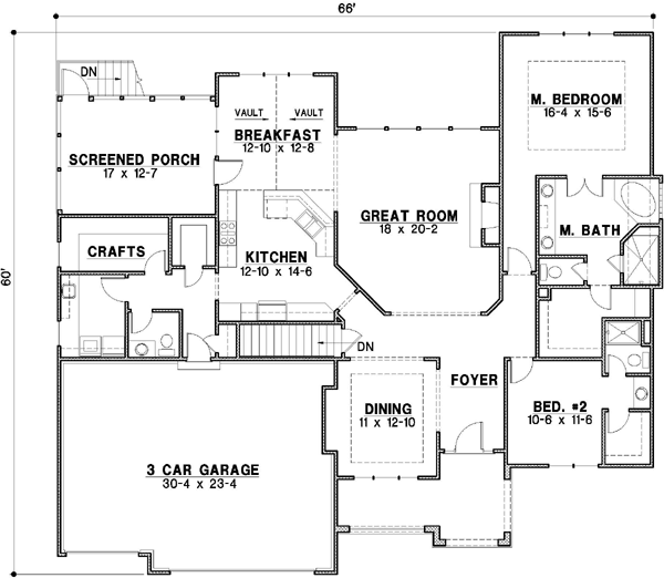 Main Floor Plan: 21-480