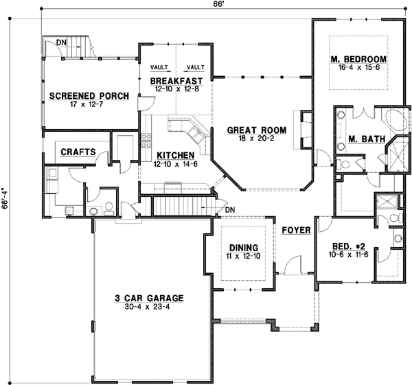 Main Floor Plan: 21-482