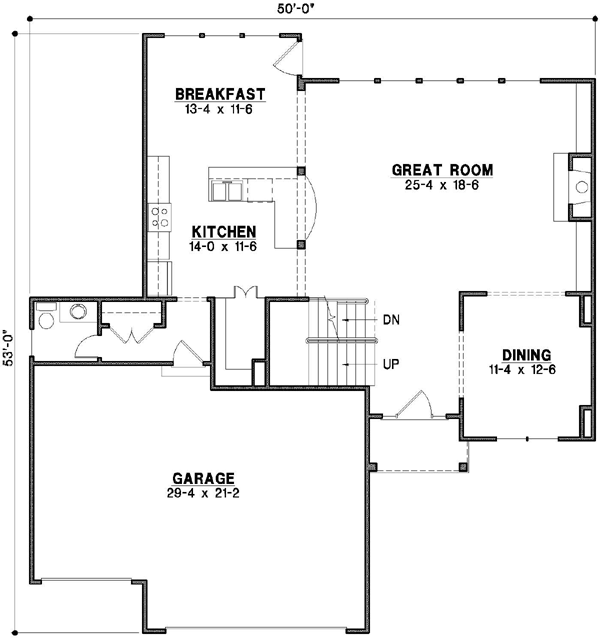Main Floor Plan: 21-489