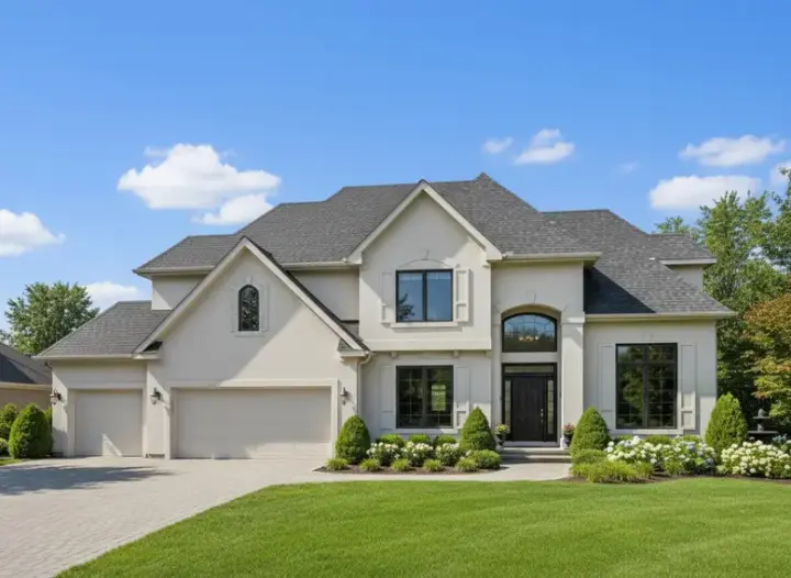 Traditional house plans 21-493 - front exterior, 3,245 sq ft, 4 bed, 3 bath house plans | Monster House Plans