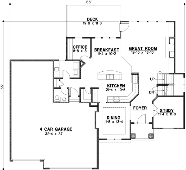 Main Floor Plan: 21-494