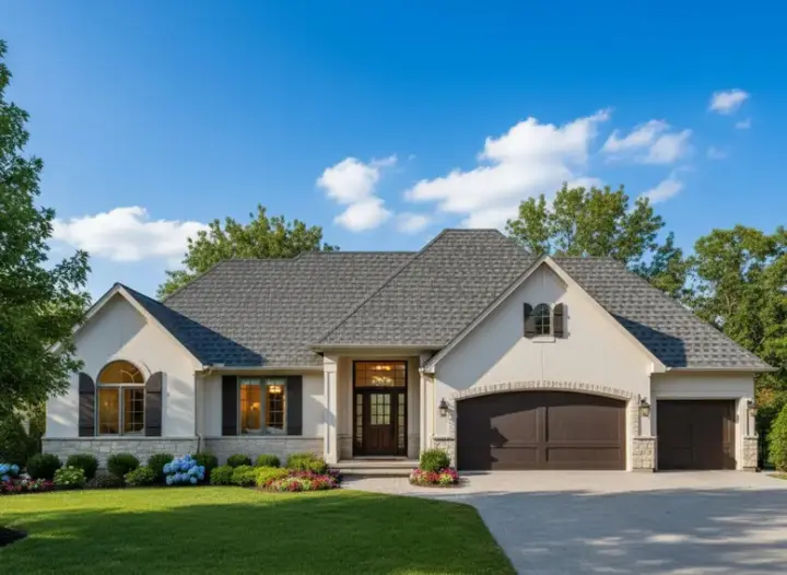 Traditional house plans 21-495 - front exterior, 3,251 sq ft, 3 bed, 3 bath house plans | Monster House Plans