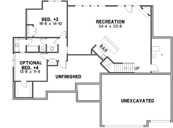 Lower Floor Plan: 21-495