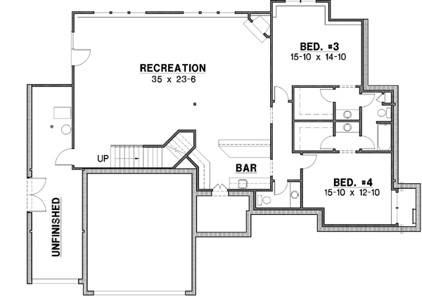 Lower Floor Plan: 21-496