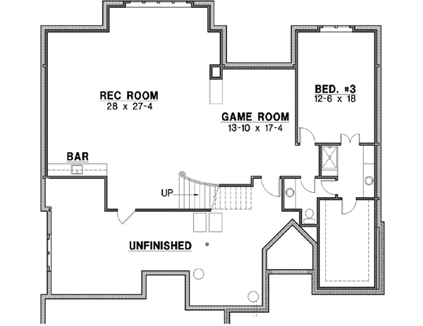 Lower Floor Plan: 21-497