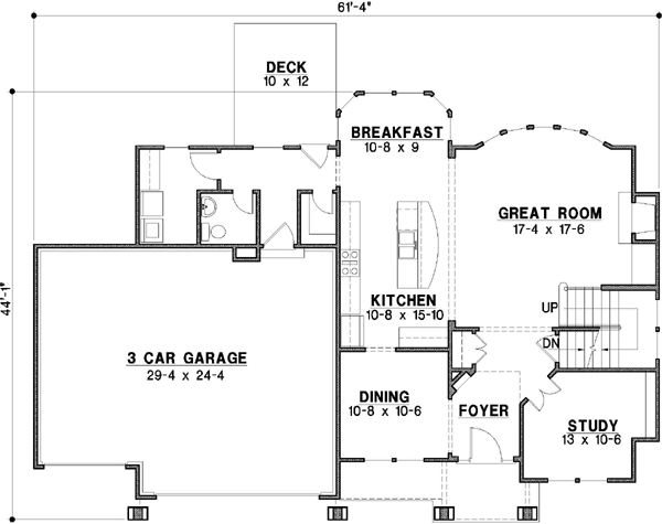 Main Floor Plan: 21-498