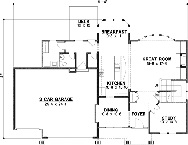 Main Floor Plan: 21-499