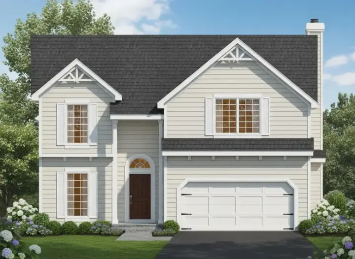 Traditional house plans 21-501 - front exterior, 1,656 sq ft, 3 bed, 2 bath house plans | Monster House Plans