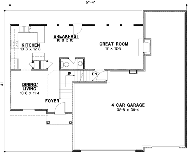 Main Floor Plan: 21-503