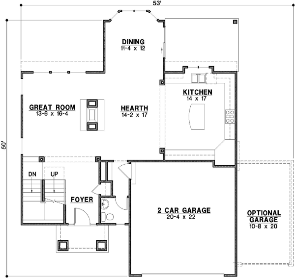 Main Floor Plan: 21-506