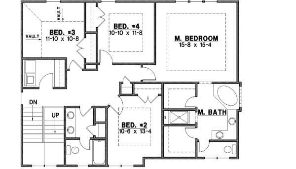 Upper/Second Floor Plan: 21-507