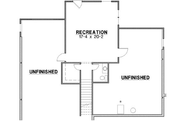 Lower Floor Plan: 21-508