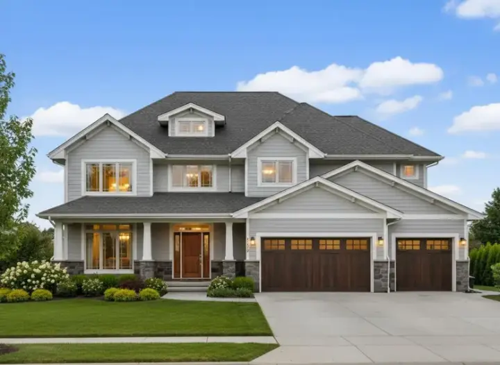 Craftsman house plans 21-511 - front exterior, 3,030 sq ft, 4 bed, 3 bath house plans | Monster House Plans