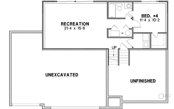 Lower Floor Plan: 21-517