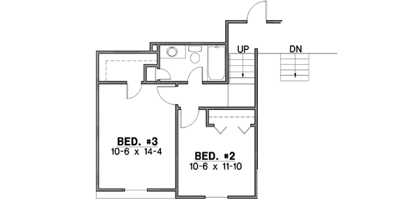 Upper/Second Floor Plan: 21-517