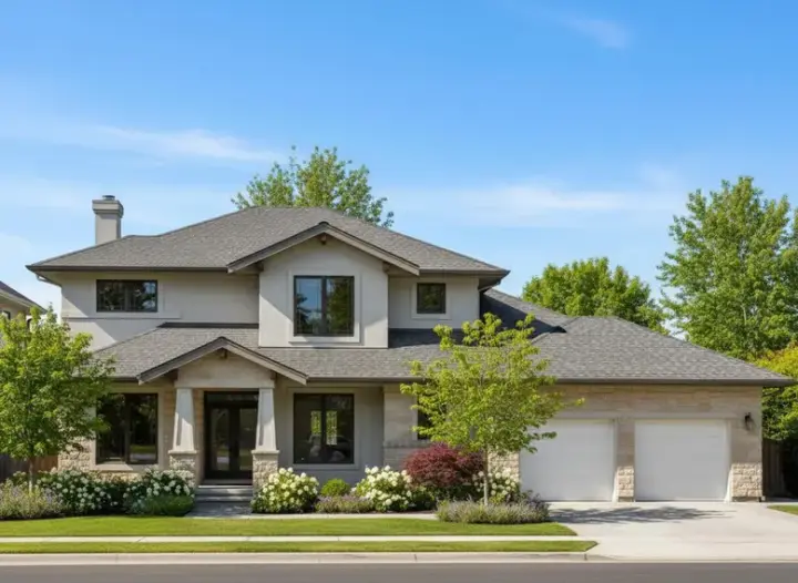 Craftsman house plans 21-527 - front exterior, 2,298 sq ft, 3 bed, 2 bath house plans | Monster House Plans