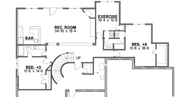 Lower Floor Plan: 21-528