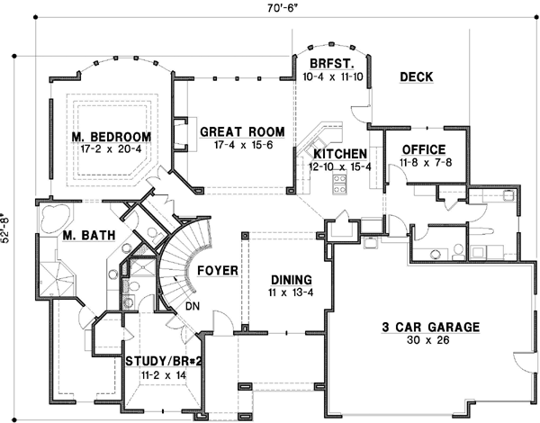 Main Floor Plan: 21-528