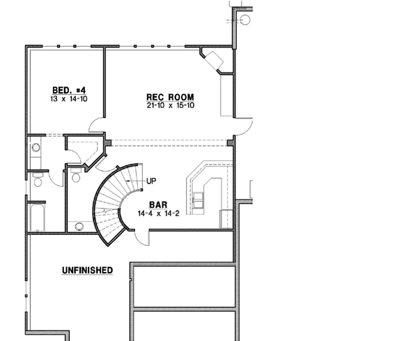 Lower Floor Plan: 21-531
