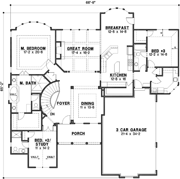 Main Floor Plan: 21-531