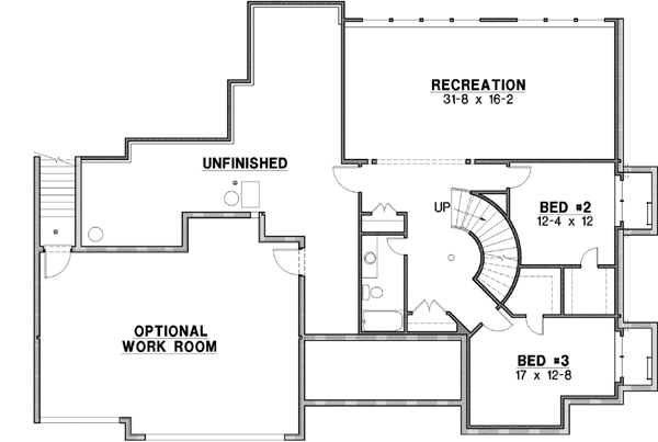Lower Floor Plan: 21-532