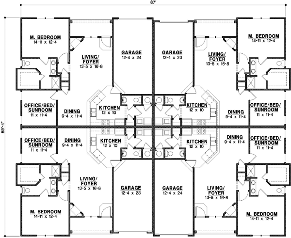 Main Floor Plan: 21-535