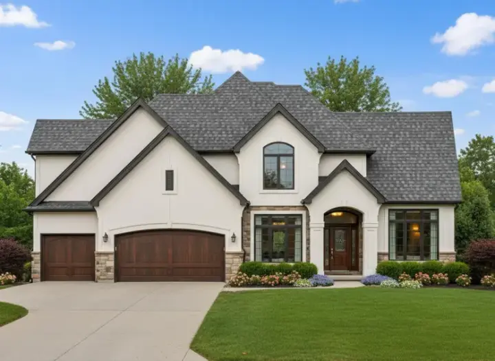 Mediterranean house plans 21-538 - front exterior, 3,580 sq ft, 4 bed, 4 bath house plans | Monster House Plans
