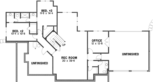Lower Floor Plan: 21-544